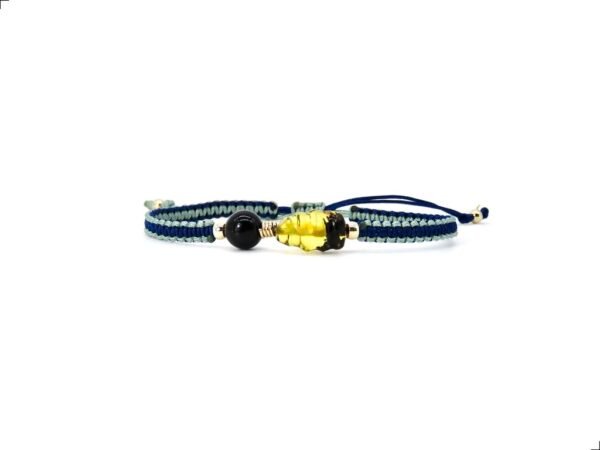 Pulsera Ámbar Oro Italiano 14k Spiral By Thiago Turcott®