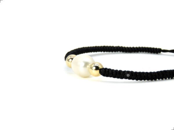 Pulsera Perla Oro Italiano 14k Nudo Marino By Thiago Turcott® - Image 2
