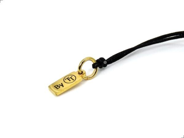 Pulsera Radiatori Titanio18k Cordón Negro By Thiago Turcott® - Image 3