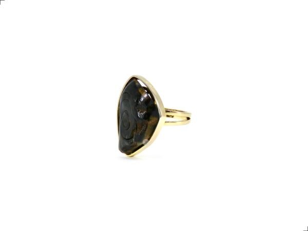 Anillo Oro 14k Madera Jequibata By Thiago Turcott® - Image 4