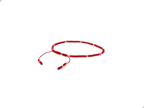 Pulsera Coral Oro Italiano 14k Protección By Thiago Turcott® - Image 3