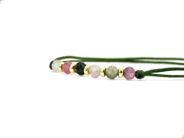 Pulsera Turmalina Natural Oro Italiano 14k By Thiago Turcott® - Image 2
