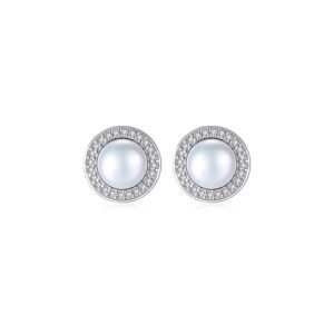 Aretes Perla Natural Plata 1ra Ley 925 By Thiago Turcott®