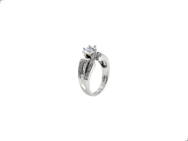 Anillo Solitario 3020 Plata 1ra Ley 925 By Thiago Turcott® - Image 2
