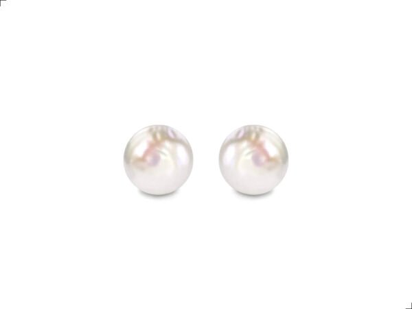 Aretes Perla Barroca Botón Plata 1ra Ley 925 By Thiago Turcott®