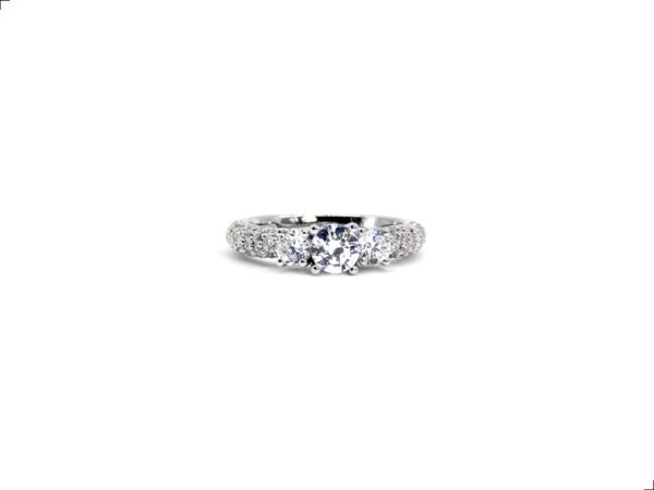 Anillo Solitario Baroque Plata 1ra Ley 925 By Thiago Turcott®