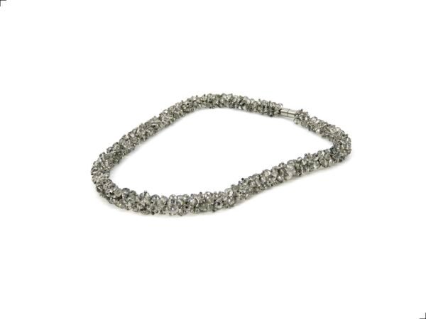 Collar Serpentina Swarovski Preciosa Gris By Thiago Turcott® - Image 4