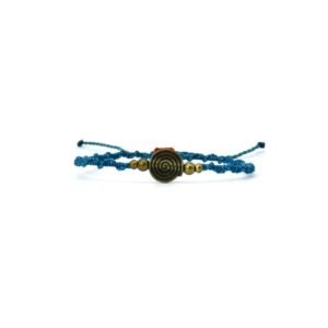 Pulsera Círculo Infinito Azul By Thiago Turcott®