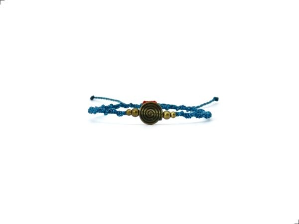 Pulsera Círculo Infinito Azul By Thiago Turcott®