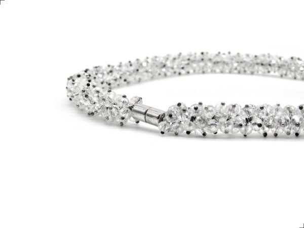 Collar Serpentina Swarovski Preciosa Blanco By Thiago Turcott® - Image 3