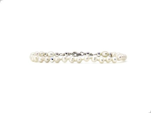 Pulsera Perlas Barrocas Naturales Plata De 1ra Ley 925 By Thiago Turcott®