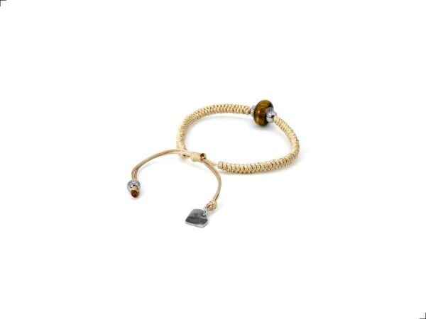 Pulsera Ojo De Tigre Dona Titanio 18k By Thiago Turcott® - Image 3