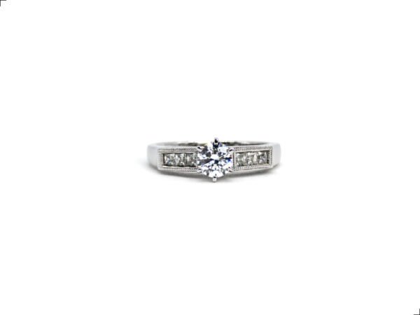 Anillo Solitario 0318 Plata 1ra Ley 925 By Thiago Turcott®