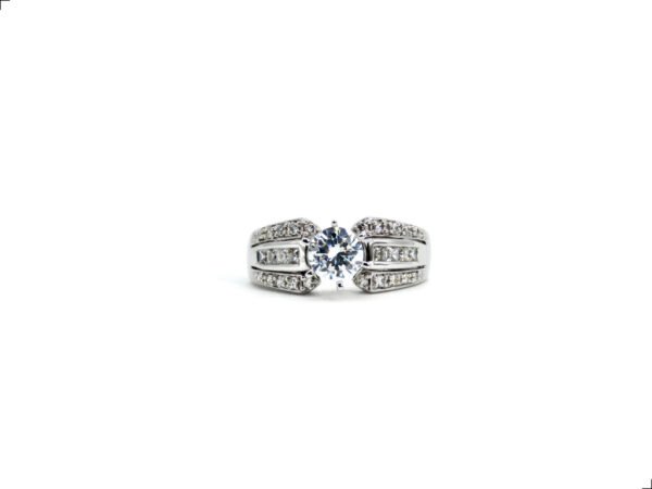Anillo Solitario 3020 Plata 1ra Ley 925 By Thiago Turcott®