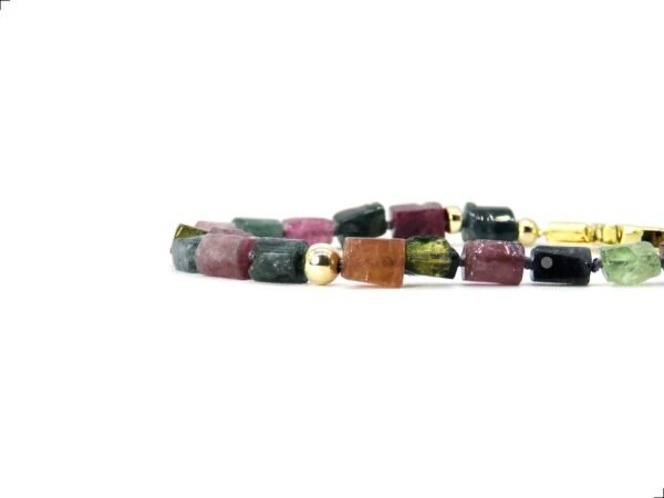 Pulsera Turmalina Brut Oro Italiano 14k By Thiago Turcott® - Image 2