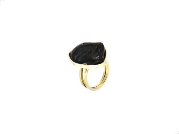 Anillo Oro 14k Madera Jequibata By Thiago Turcott®