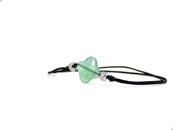 Pulsera Jade Trébol Titanio 18k Hilo Seda By Thiago Turcott® - Image 2