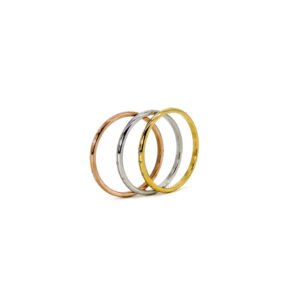 Anillo Trinity Titanio 18k By Thiago Turcott®