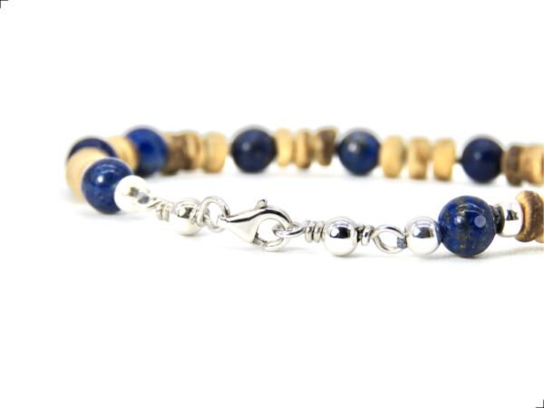 Pulsera Lapislázuli Plata 925 Hombre By Thiago Turcott® - Image 3