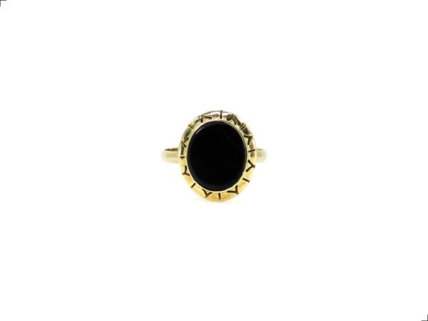 Anillo Oro 14k Azabache By Thiago Turcott® - Image 2