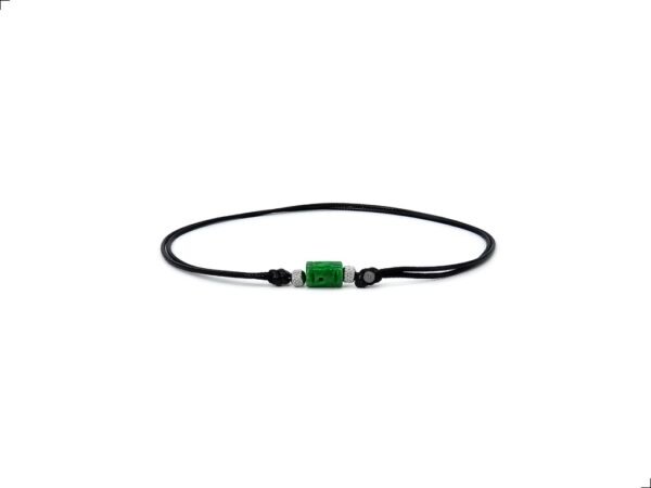 Collar Jade Natural Titanio 18k Protección By Thiago Turcott® - Image 3