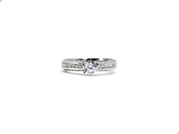 Anillo Solitario 1993 Plata 1ra Ley 925 By Thiago Turcott®
