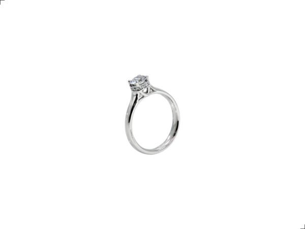 Anillo Solitario Corona Plata 1ra Ley 925 By Thiago Turcott®