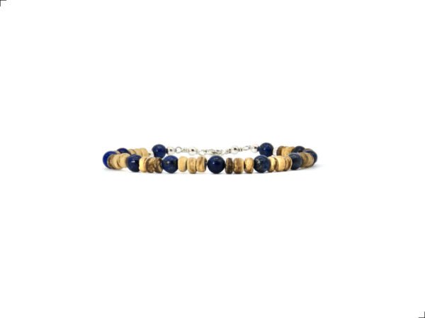 Pulsera Lapislázuli Plata 925 Hombre By Thiago Turcott®