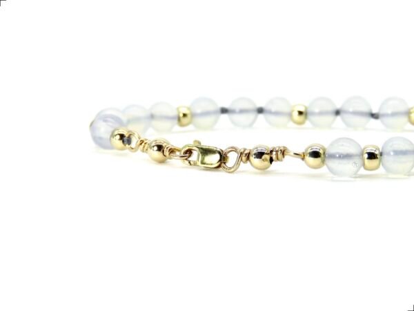 Pulsera Piedra Luna Oro Italiano 14k By Thiago Turcott® - Image 3