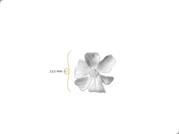 Collar Plata 1ra Ley 925 Flor Hibisco By Thiago Turcott® - Image 4
