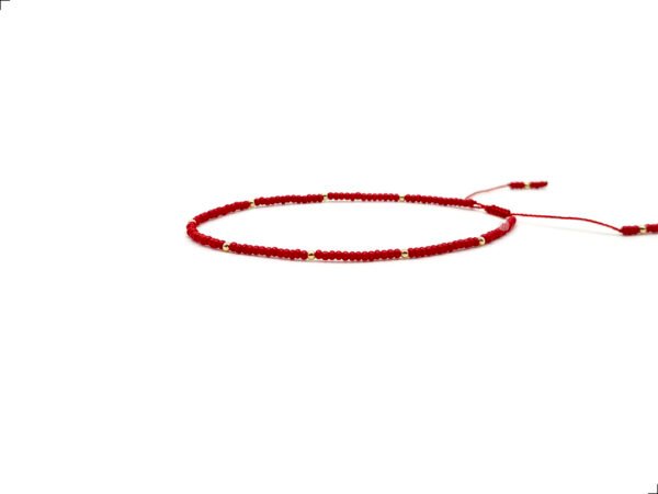Pulsera Coral Oro Italiano 14k Protección By Thiago Turcott® - Image 2