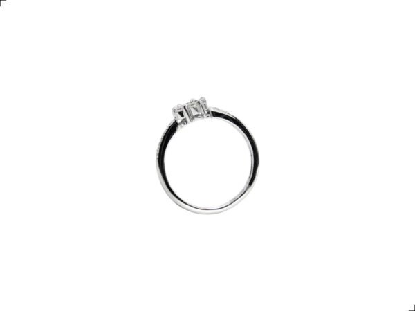 Anillo Solitario Flor Plata 1ra Ley 925 By Thiago Turcott - Image 4