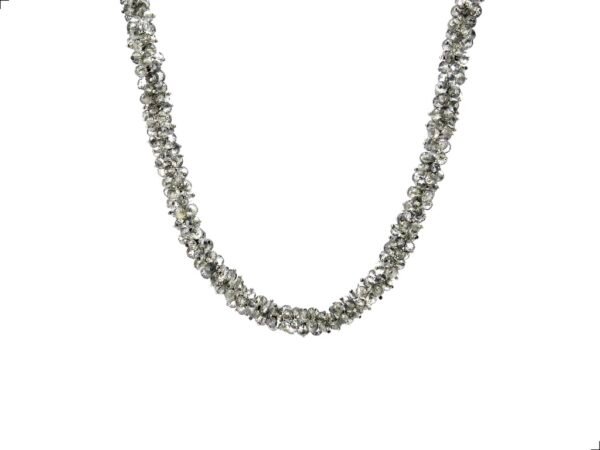 Collar Serpentina Swarovski Preciosa Gris By Thiago Turcott®