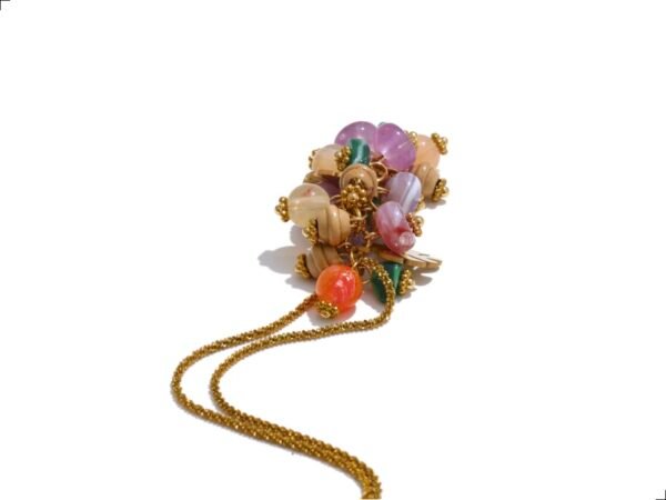 Collar Racimo Piedra Natural Titanio 18k By Thiago Turcott® - Image 3