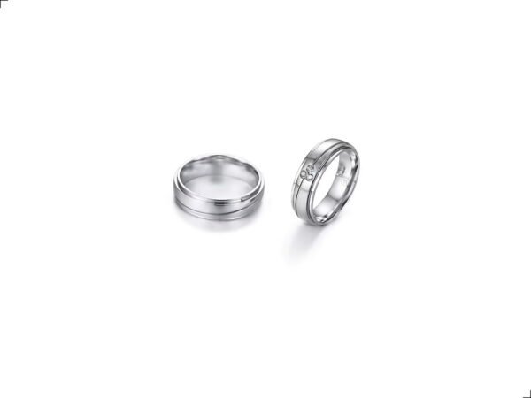 Argolla Matrimonio Confort Dama Titanio 18k By Thiago Turcott® - Image 4