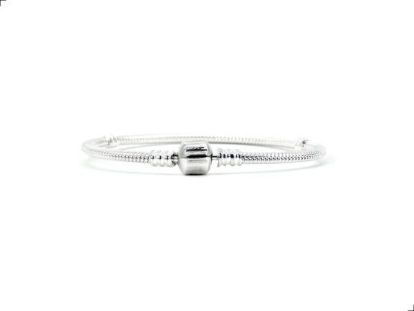 Brazalete Cadena Serpiente Plata De 1ra Ley 925