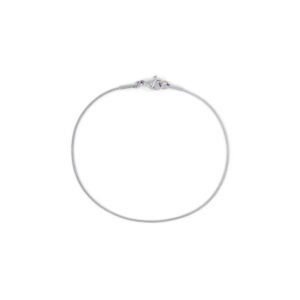 Pulsera Titanio 18k Cola De Topo Silver By Thiago Turcott®