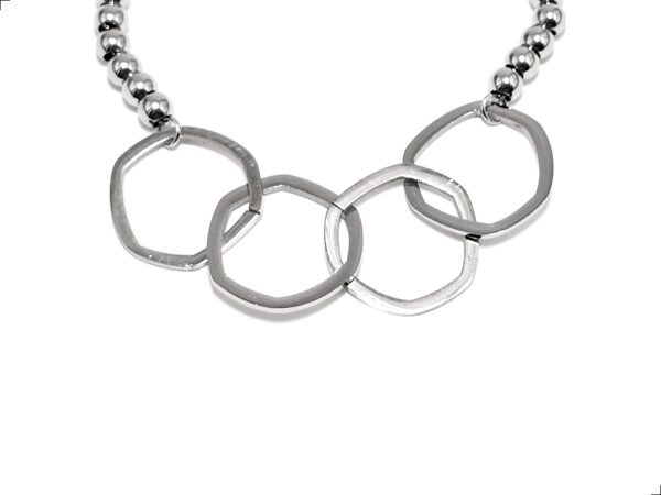 Pulsera Bolas Aros Titanio 18k By Thiago Turcott® - Image 3