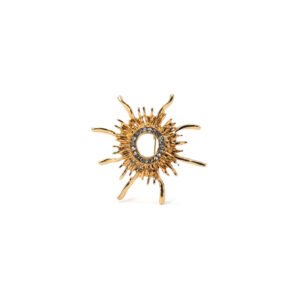 Prendedor Broche Sol Chips Gold Filled By Thiago Turcott®
