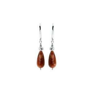 Aretes Drop Cornelian Plata Esterlina 925 By Thiago Turcott®