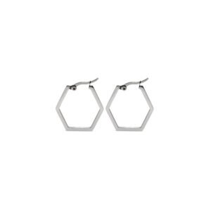 Aretes Pentágono Titanio 18K By Thiago Turcott®
