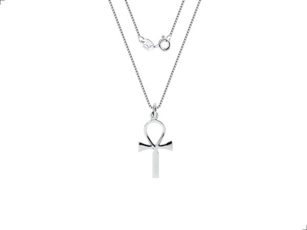 Collar Cruz Egipcia Plata De 1ra Ley 925 By Thiago Turcott®
