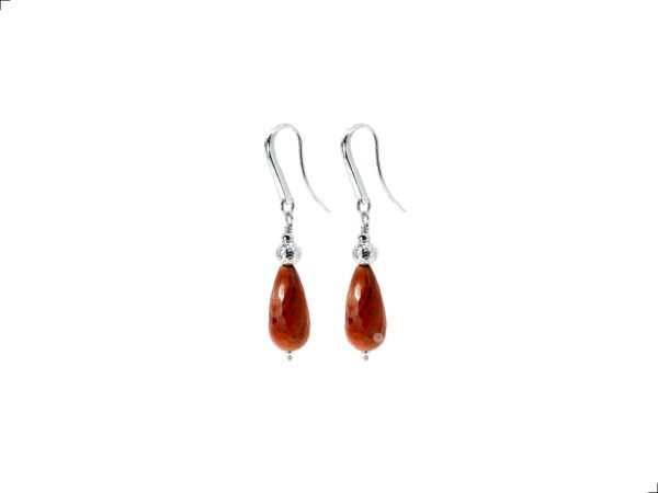 Aretes Drop Cornelian Plata Esterlina 925 By Thiago Turcott® - Image 3