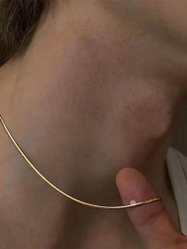 Cadena Titanio 18k Cola De Topo Gold By Thiago Turcott® - Image 4