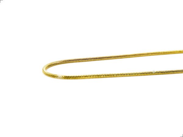 Cadena Titanio 18k Cola De Topo Gold By Thiago Turcott® - Image 2