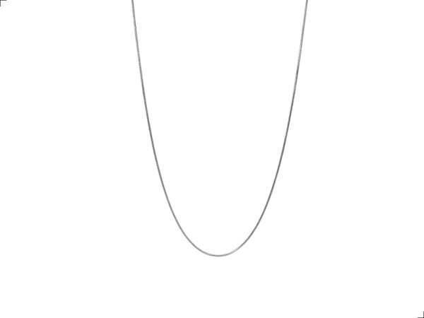Cadena Titanio 18k Cola De Topo Silver By Thiago Turcott®