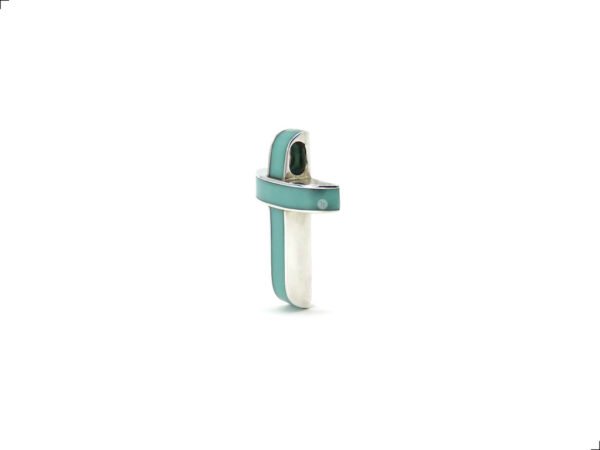 Collar Cruz Enamel Plata De 1ra Ley 925 By Thiago Turcott® - Image 3