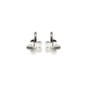 Aretes Flor Titanio 18K By Thiago Turcott®