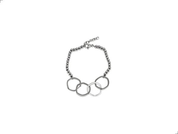 Pulsera Bolas Aros Titanio 18k By Thiago Turcott®