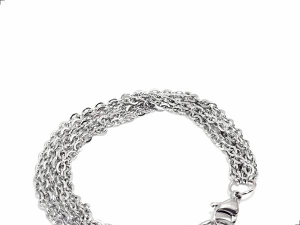 Pulsera Cadenas Cruz Titanio 18k By Thiago Turcott® - Image 4